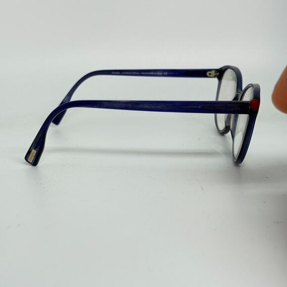 SIMPLE Eyewear Eyeglasses Elvira 024 Blue Optical Frame‎ 53-18-140 H17940